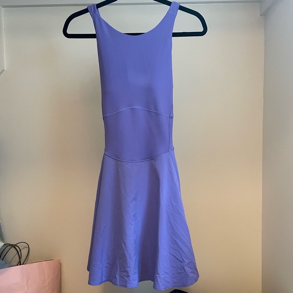 NWT Lululemon Size 12 Court Crush Dress Charged Indigo CHAI Tennis Sporty Chic - Picture 5 of 7